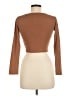 Assorted Brands Brown Long Sleeve Top One size - photo 2