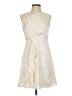 DKNY 100% Polyester Ivory Cocktail Dress Size 4 (petite) - photo 1