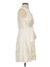 DKNY 100% Polyester Ivory Cocktail Dress Size 4 (petite) - photo 4