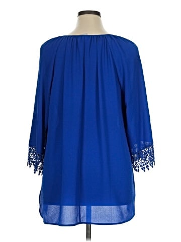 Catherines 3/4 Sleeve Blouse (view 2)