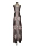 Parker Graphic Gray Casual Dress Size S - photo 1