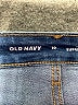 Old Navy Solid Blue Jeans Size 10 - photo 7