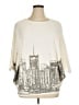 Go Couture Ivory Poncho Size XL - photo 1