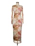 Blanc Tie-dye Tan Casual Dress Size M - photo 1