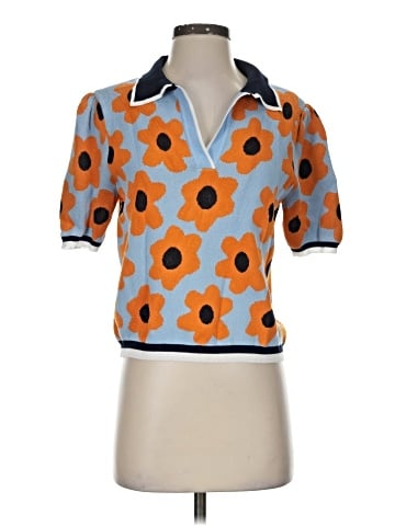 NANETTE Nanette Lepore Short Sleeve Blouse (view 1)