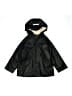 Zara 100% Polyester Solid Black Raincoat Size 5 - 6 - photo 1