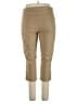 Zac & Rachel Solid Tan Active Pants Size 16 - photo 2