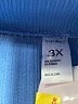 Just Be... Blue Tube Top Size 3X - photo 4