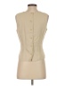 Ann Taylor Chevron-herringbone Tan Sleeveless Top Size 4 - photo 2
