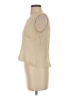 Ann Taylor Chevron-herringbone Tan Sleeveless Top Size 4 - photo 5