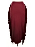 Unbranded Burgundy Formal Skirt Size XL - photo 1