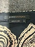 BCBGMAXAZRIA Paisley Black 3/4 Sleeve Blouse Size S - photo 7