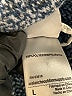 Avalanche 100% Polyester Tweed Blue Turtleneck Sweater Size L - photo 5