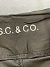 S.C. & Co. Solid Black Skort Size XXL - photo 3