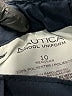 Nautica 100% Polyester Solid Blue Athletic Shorts Size 10 - photo 3