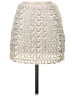 Glamorous 100% Polyester Metallic Silver Formal Skirt Size XS - photo 1