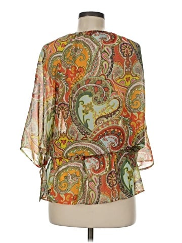 W by Worth 3/4 Sleeve Blouse (view 2)