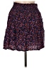 Mossimo Supply Co. Floral Blue Casual Skirt Size M - photo 1