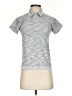 Athleta Gray Short Sleeve Turtleneck Size S - photo 1