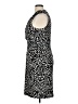 London Style Animal Print Black Cocktail Dress Size 14 - photo 5