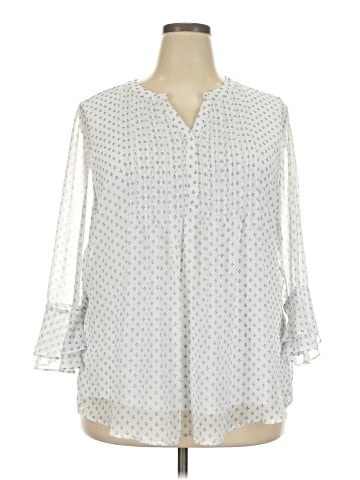 Charter Club 3/4 Sleeve Blouse (view 1)