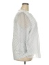 Charter Club 100% Polyester Polka Dots Silver 3/4 Sleeve Blouse Size XXL - photo 4