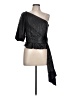 Sachin + Babi Black 3/4 Sleeve Blouse Size 10 - photo 1