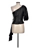 Sachin + Babi Black 3/4 Sleeve Blouse Size 10 - photo 2