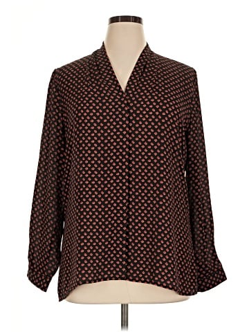Jones New York Long Sleeve Blouse (view 1)