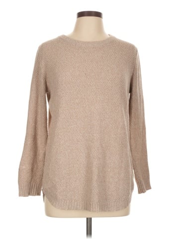 Pink Clover Pullover Sweater (view 1)