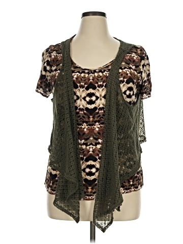 DressBarn Short Sleeve Blouse (view 1)