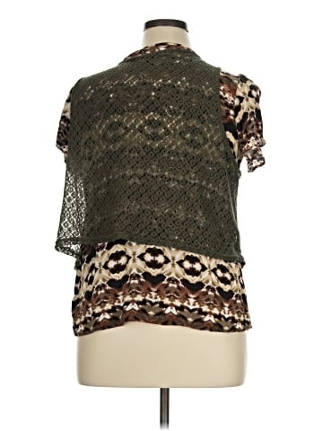 DressBarn Short Sleeve Blouse (view 2)