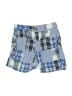 Janie and Jack 100% Cotton Plaid Blue Shorts Size 18-24 mo - photo 1
