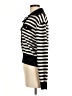 Pink Rose Stripes Ivory Pullover Sweater Size M - photo 5