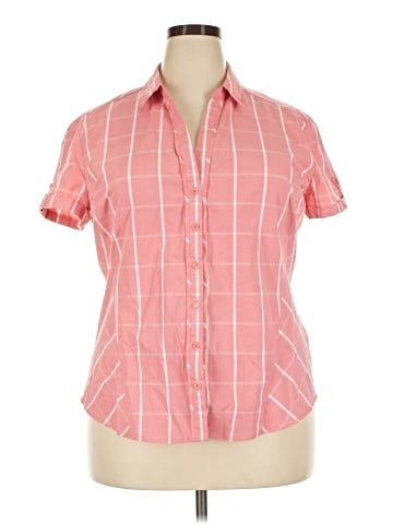 7th Avenue Design Studio New York & Company Short Sleeve Blouse (view 1)