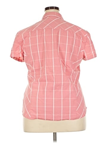 7th Avenue Design Studio New York & Company Short Sleeve Blouse (view 2)