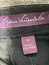 Gloria Vanderbilt Solid Black Shorts Size 14 - photo 3