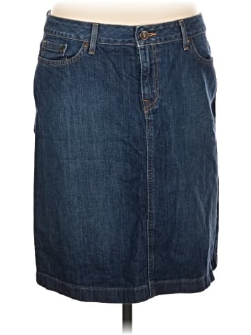 L.L.Bean Denim Skirt (view 1)