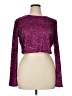 Walter Baker 100% Polyester Purple Long Sleeve Top Size XL - photo 1