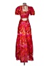 1.State Paisley Red Pink Cocktail Dress Size S - photo 2