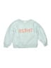 Crewcuts 100% Cotton Print Teal Sweatshirt Size 6 - 7 - photo 1