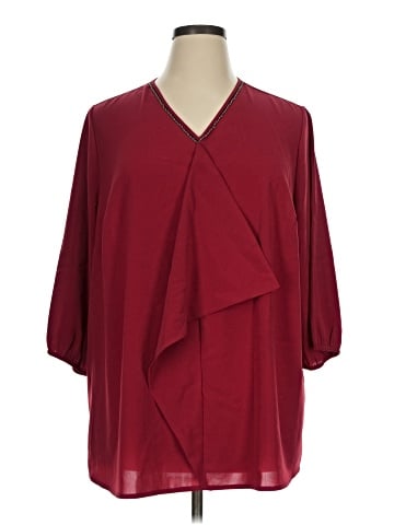 Catherines 3/4 Sleeve Blouse (view 1)