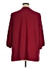 Catherines Burgundy 3/4 Sleeve Blouse Size 1X - photo 2