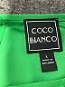 Coco Bianco 100% Polyester Green Short Sleeve Top Size L - photo 7