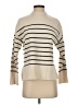 Zara Stripes Ivory Turtleneck Sweater Size S - photo 1