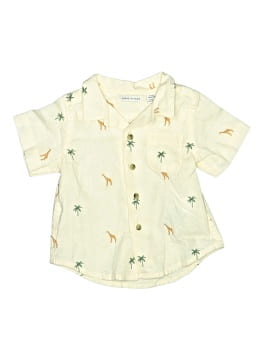 Janie And Jack Short Sleeve Button Down Shirt