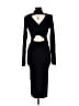Alexia Admor Black Cocktail Dress Size M - photo 2