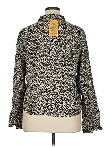 Live A Little Long Sleeve Blouse (view 2)