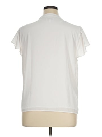 CeCe Short Sleeve Blouse (view 2)