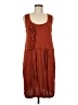 J.Crew 100% Rayon Brown Casual Dress Size M - photo 1